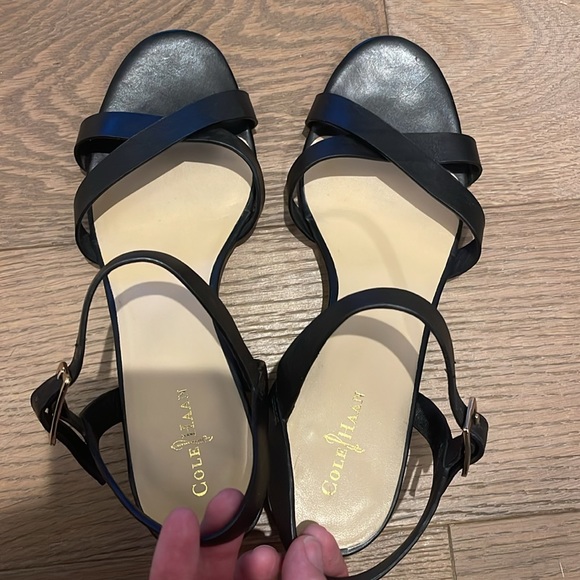 Cole Haan Melrose Low Wedge Sandal 8.5 - Picture 4 of 5